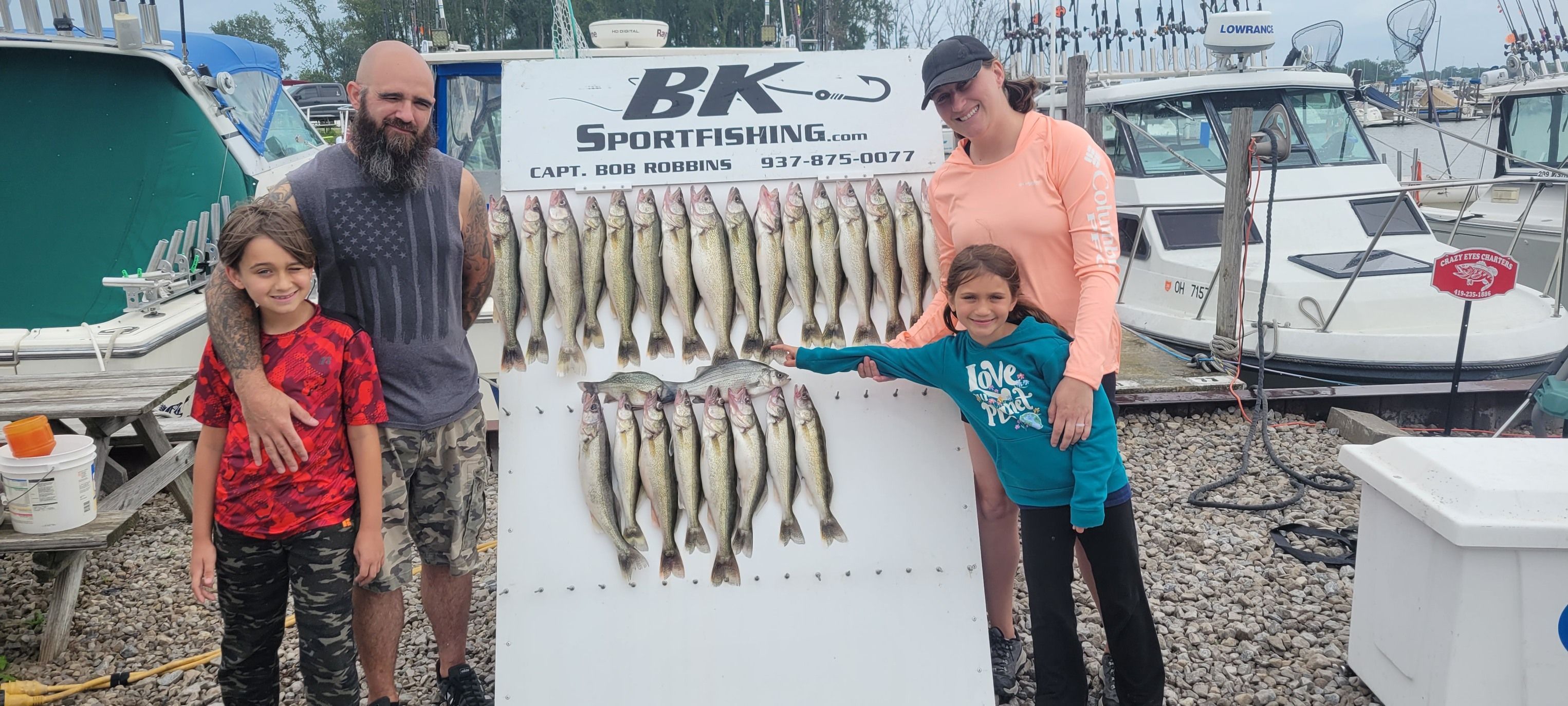 Walleye fishing